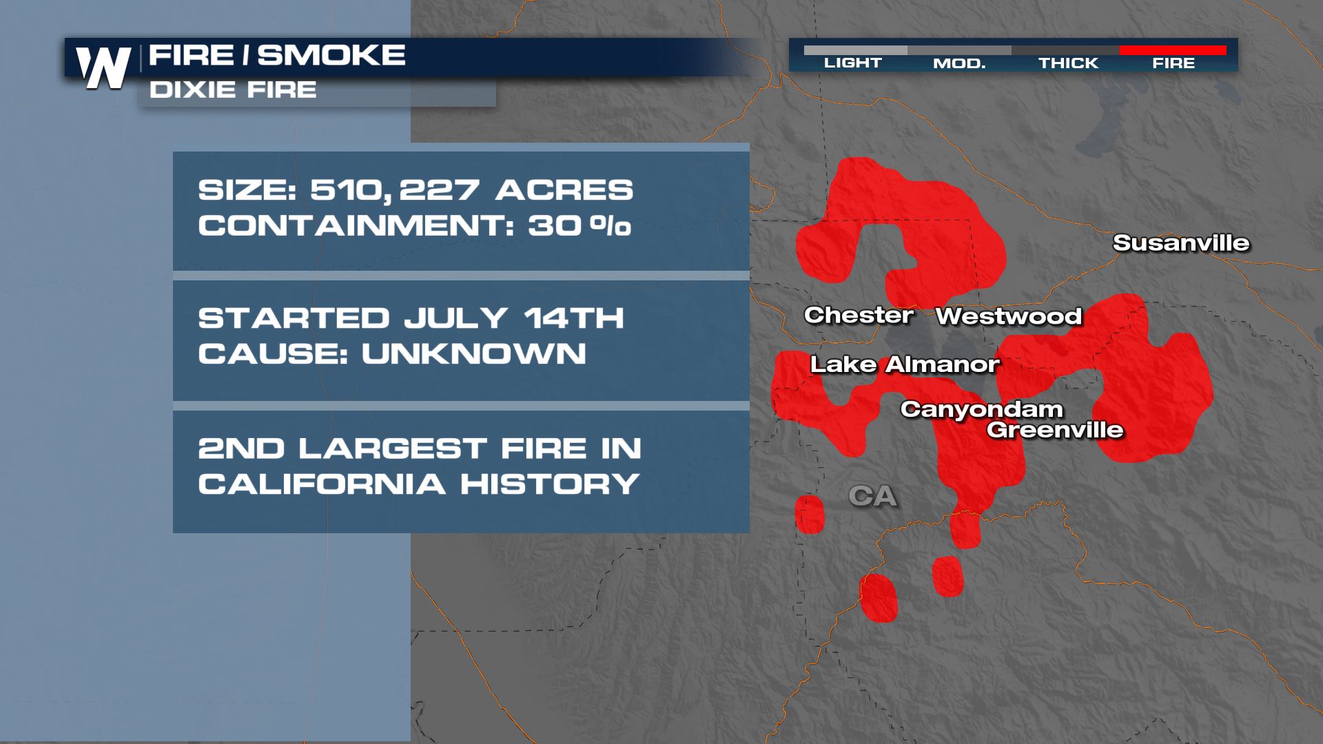 08 12 Dixie Fire Map 