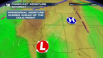 Monsoon Moisture Returns to Southwest