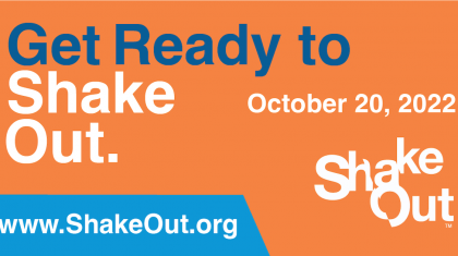 Great #ShakeOut Day is Today