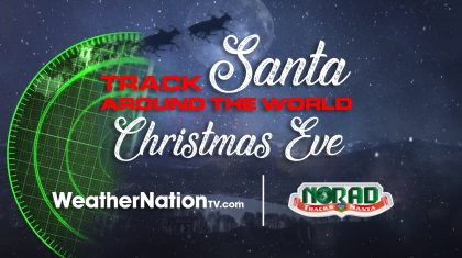 Track Santa with NORAD & WeatherNation