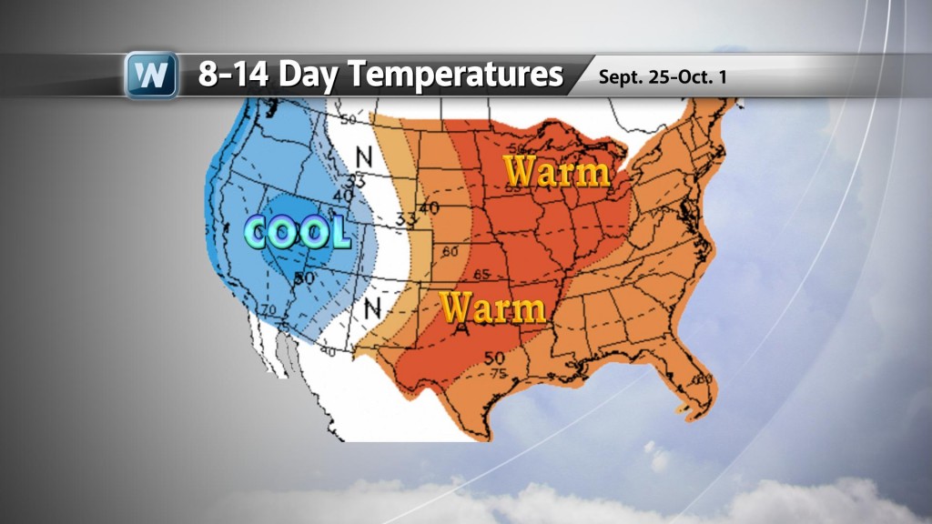 8-14 Day Temperatures