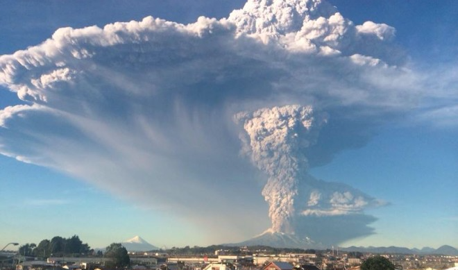 Massive Volcano Eruption in Chile Forces Evacuations